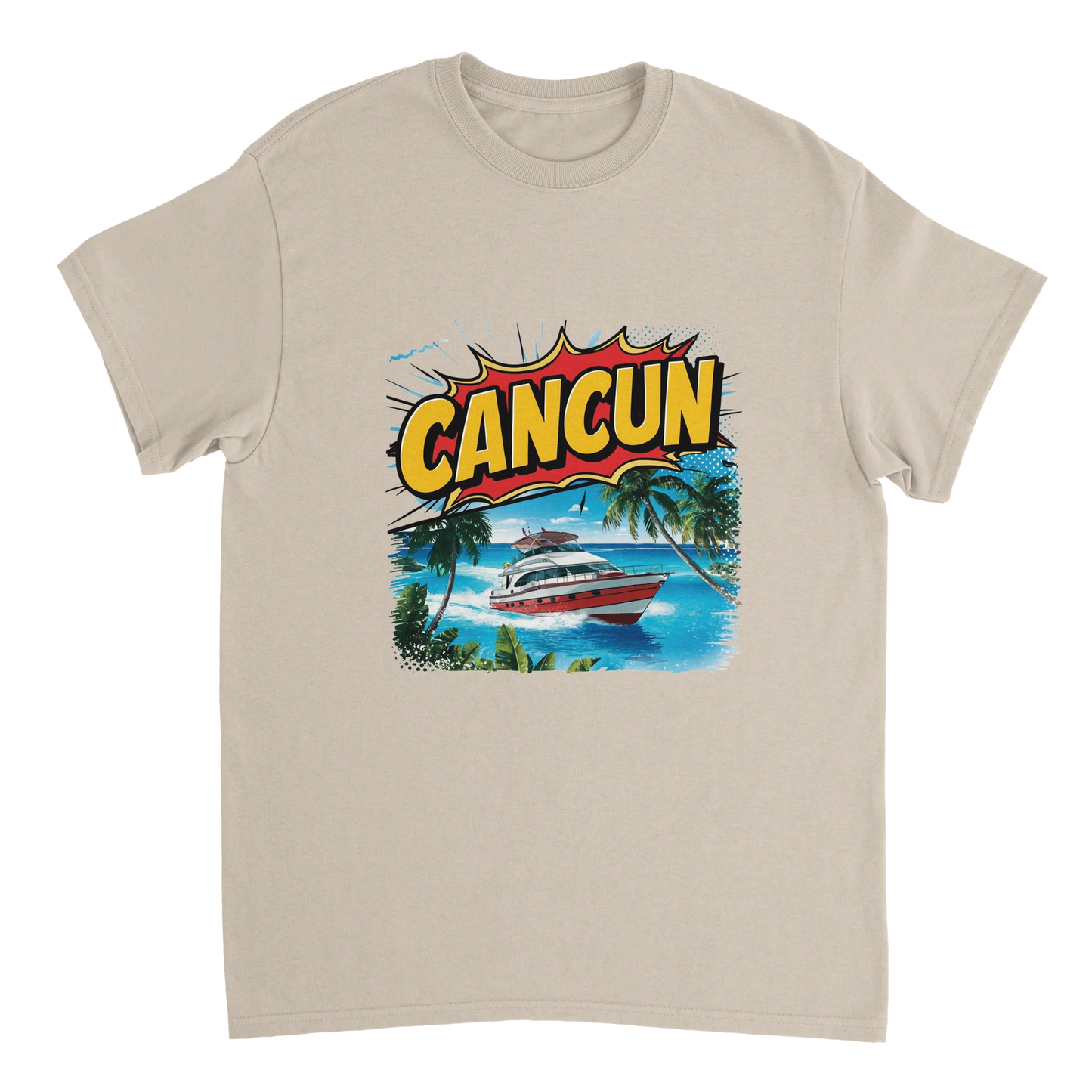 Cancún Mexico Unisex Travel T-Shirt perfect for travelers and gift seekers