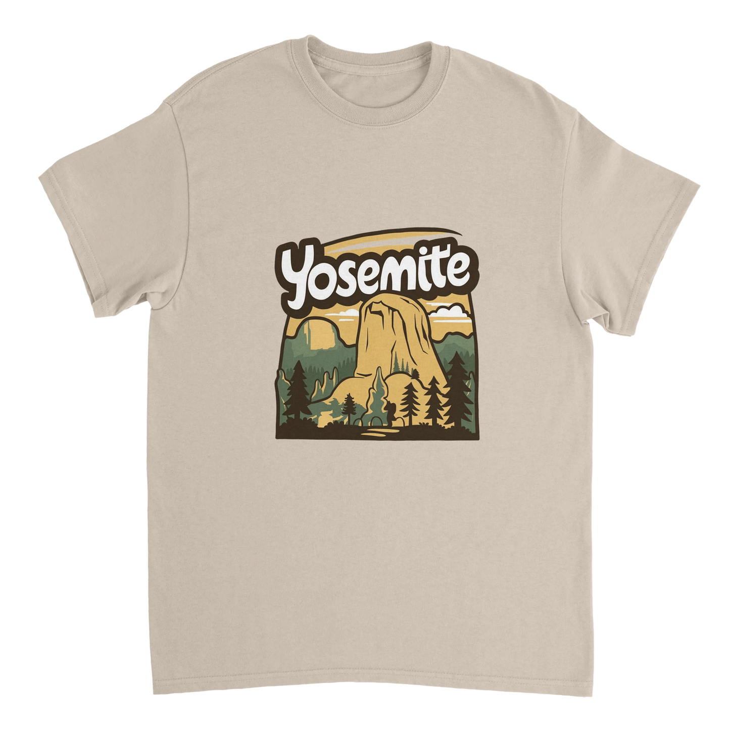 Yosemite USA Unisex Travel T-Shirt perfect for travelers and gift seekers