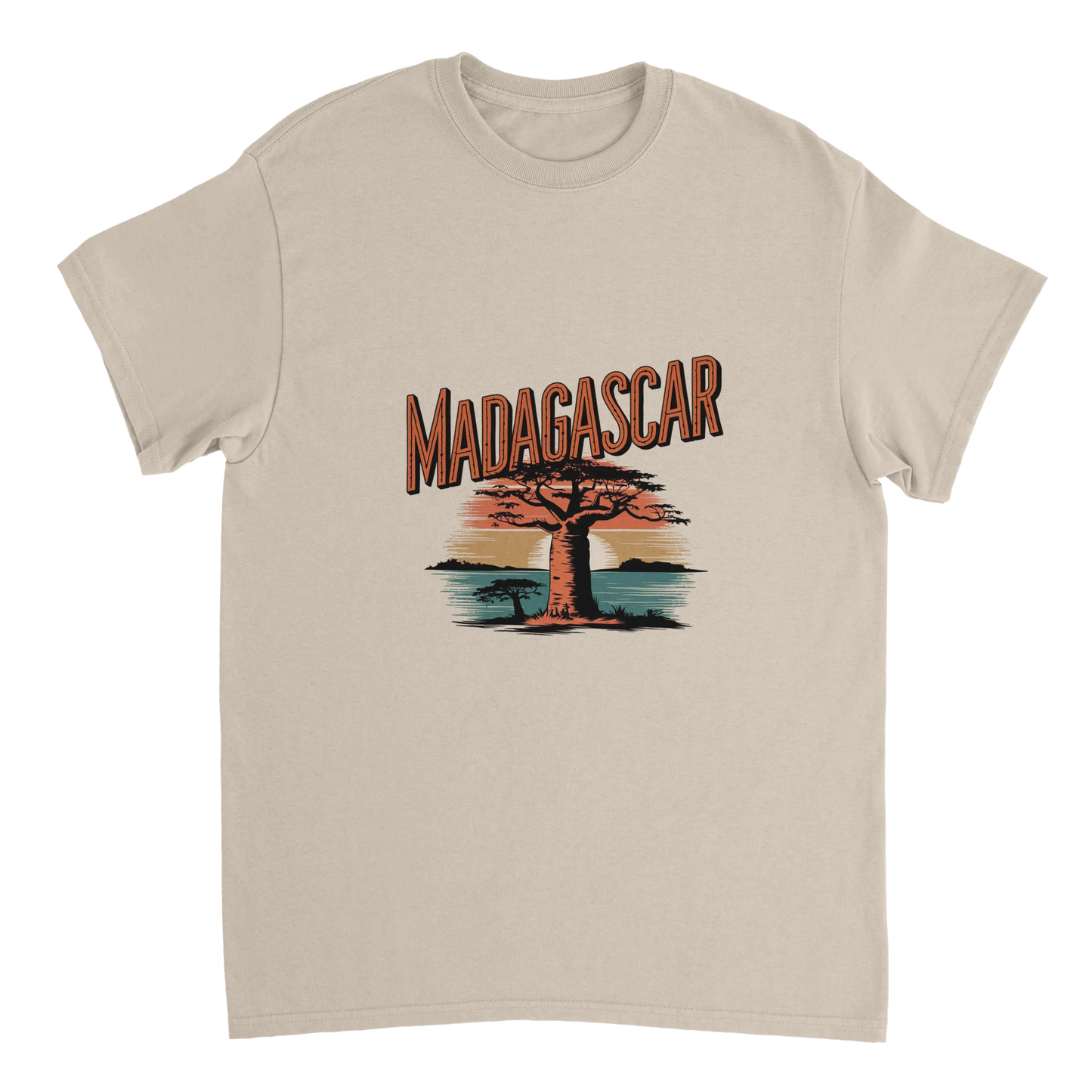 Madagascar Unisex Travel T-Shirt perfect for travelers and gift seekers