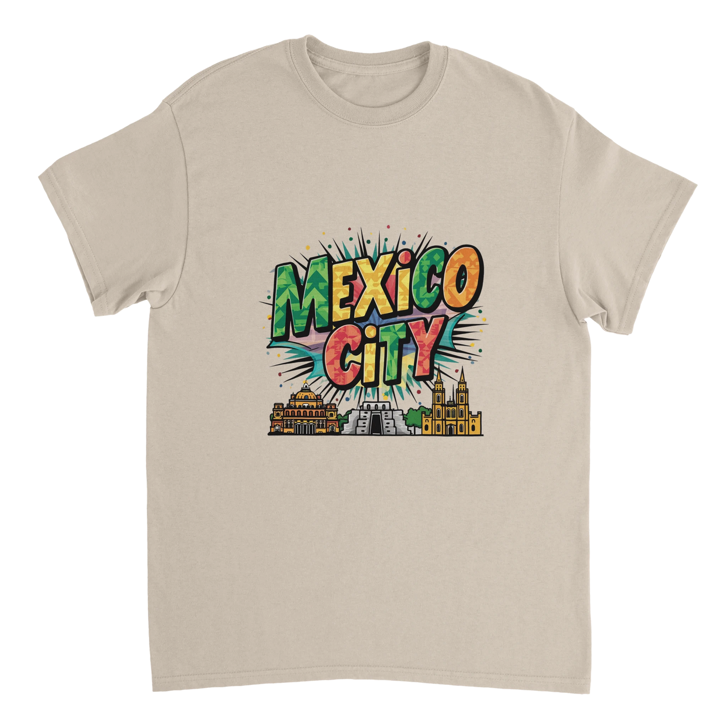 Mexico City Unisex Travel T-Shirt perfect for travelers and gift seekers