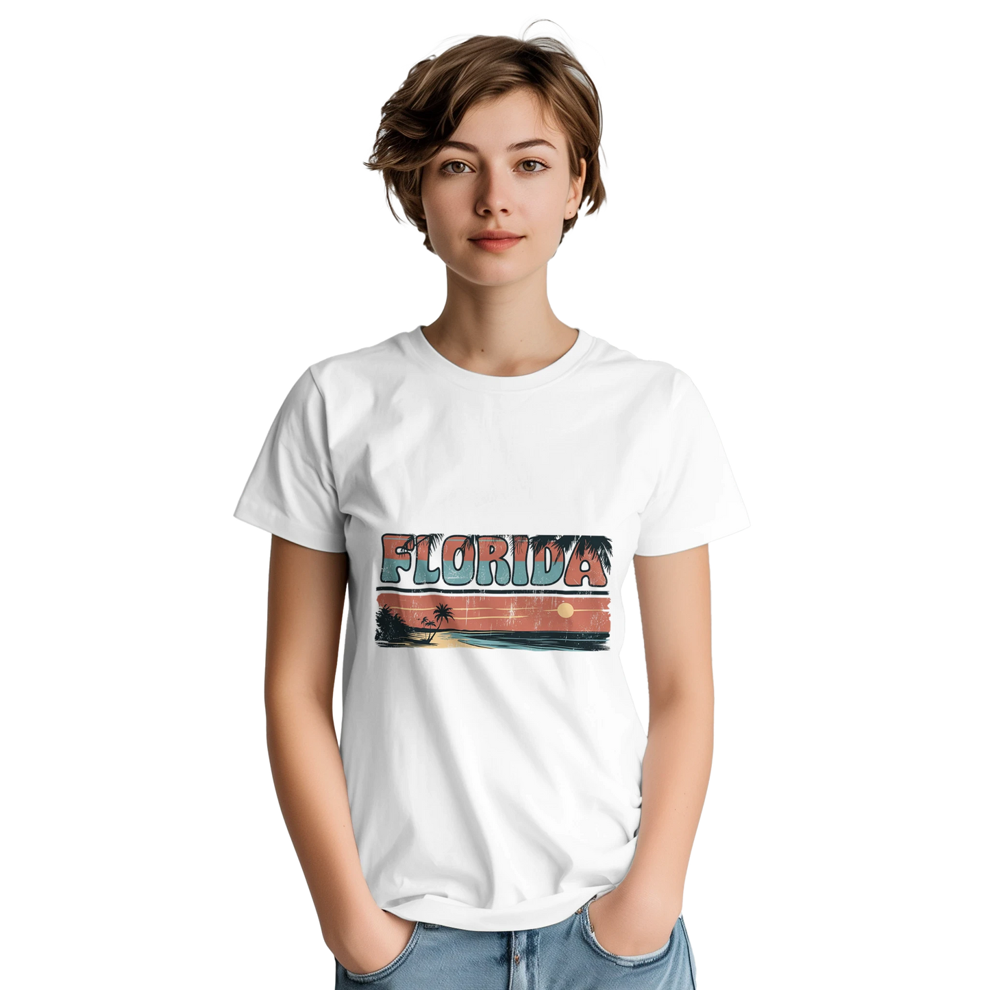 Florida USA Unisex Travel T-Shirt perfect for travelers and gift seekers