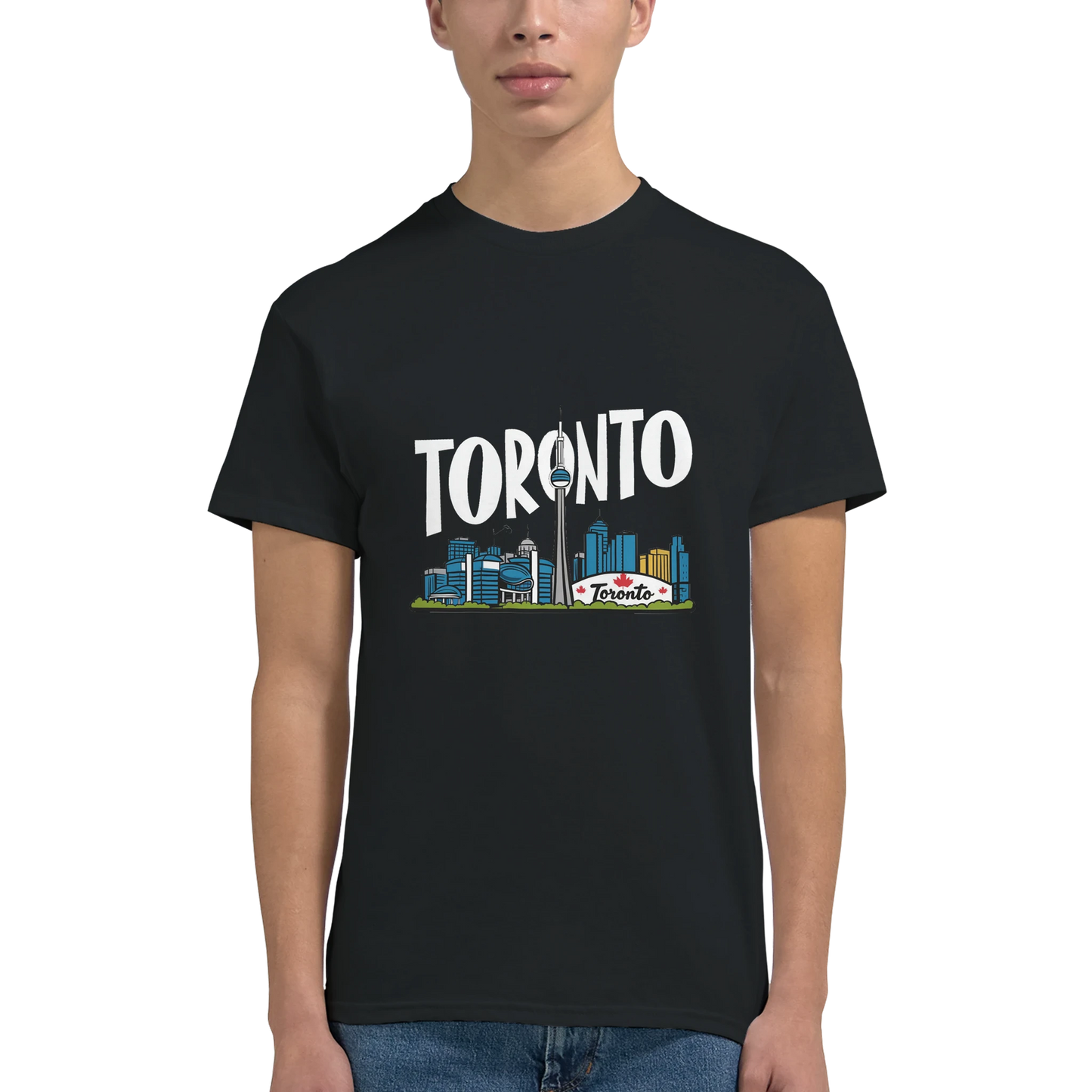 Toronto Canada Unisex Travel T-Shirt perfect for travelers and gift seekers