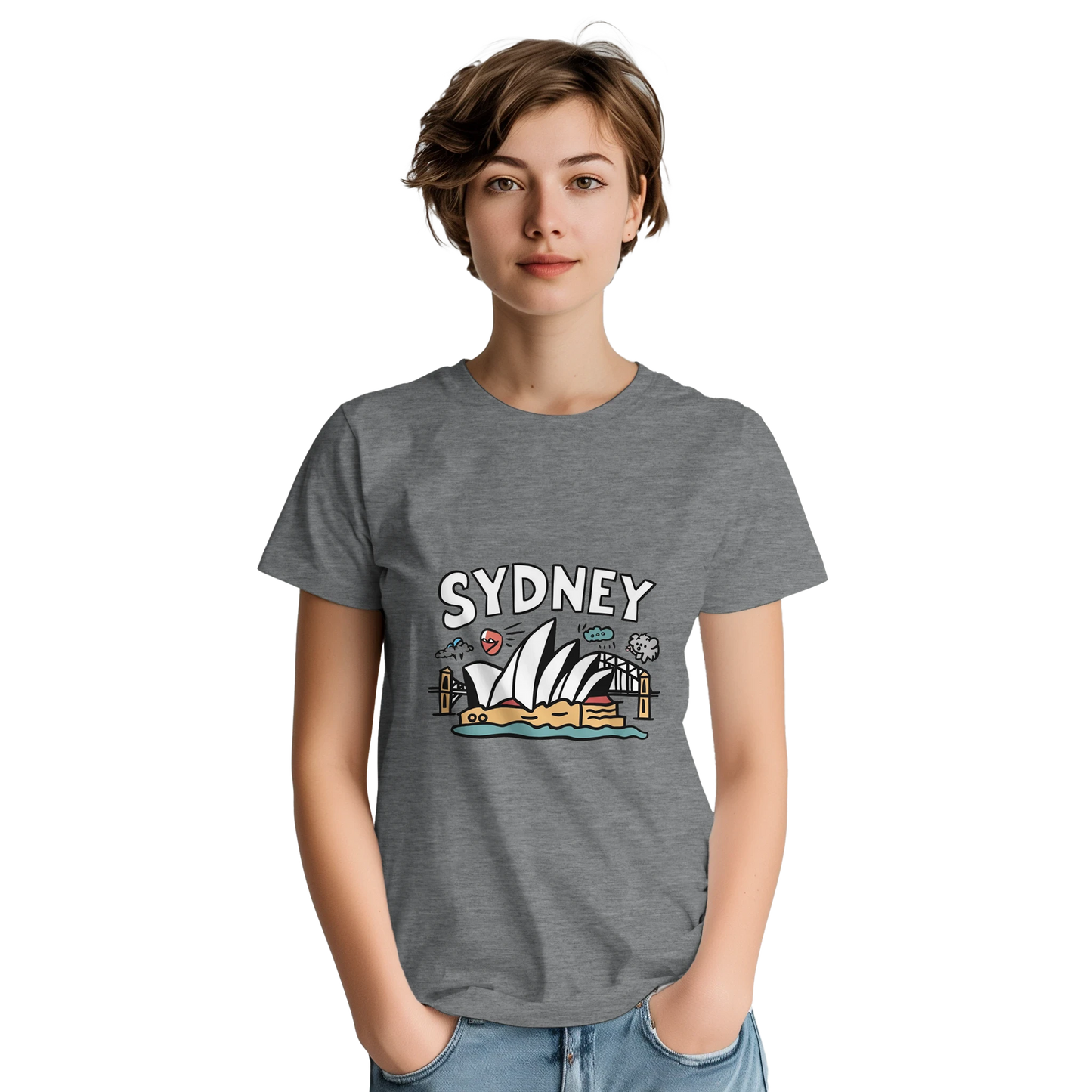 Sydney Australia Unisex Travel T-Shirt perfect for travelers and gift seekers