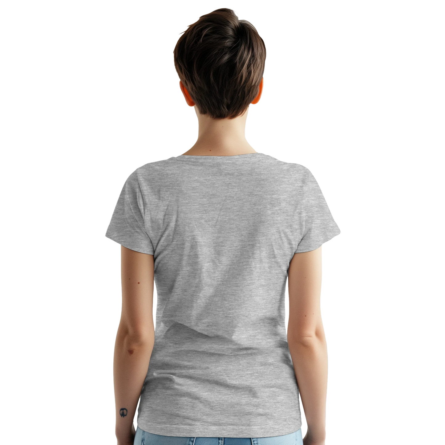 London England Unisex Travel T-Shirt featuring a person from the back perfect for travelers and gift seekers