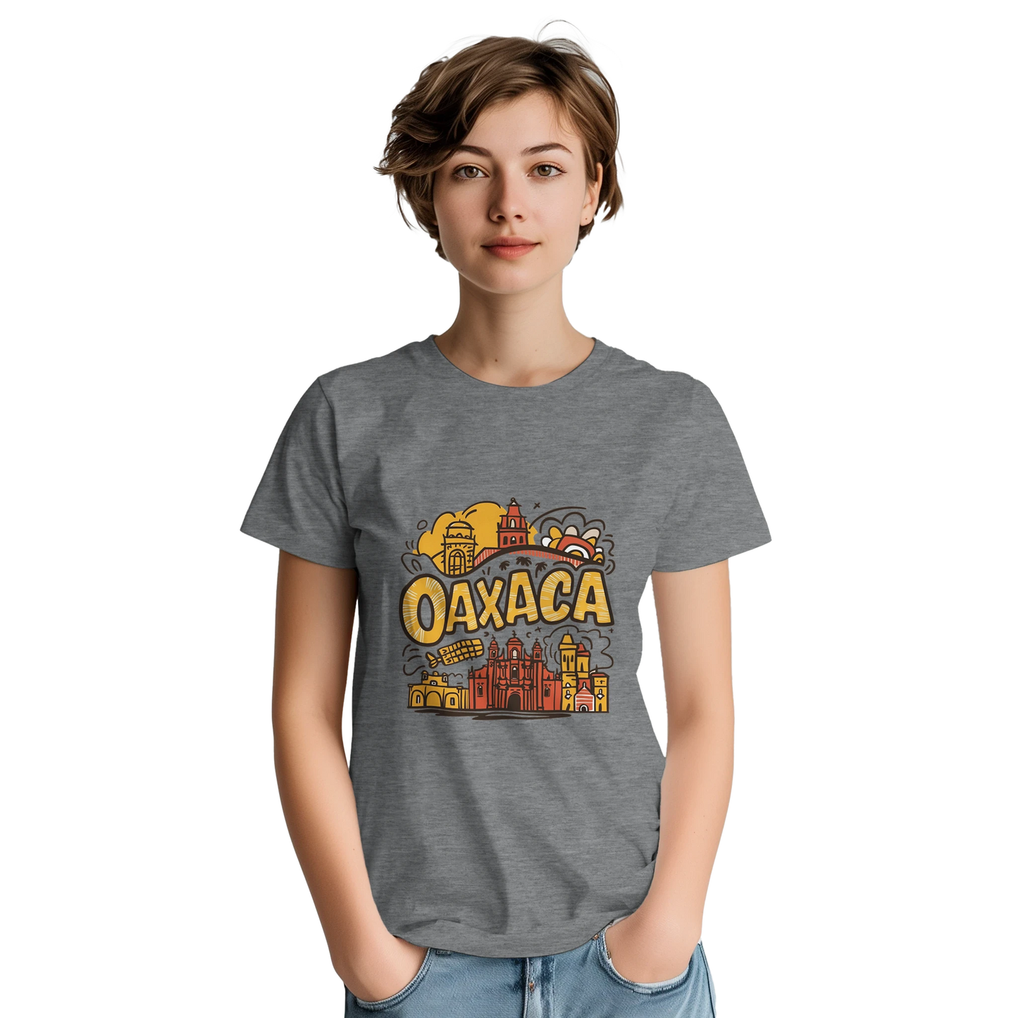 Oaxaca Mexico Unisex Travel T-Shirt perfect for travelers and gift seekers