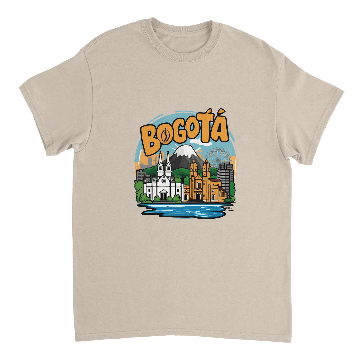 Bogotá Colombia Unisex Travel T-Shirt perfect for travelers and gift seekers