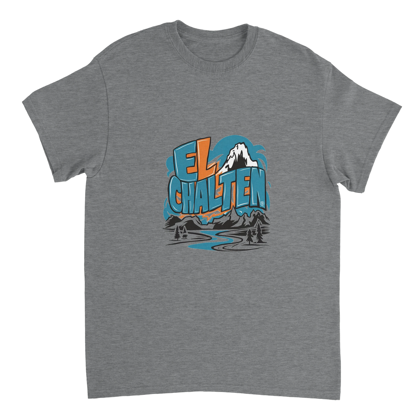 sport grey El Chaltén Argentina Unisex Travel T-Shirt perfect for travelers and gift seekers