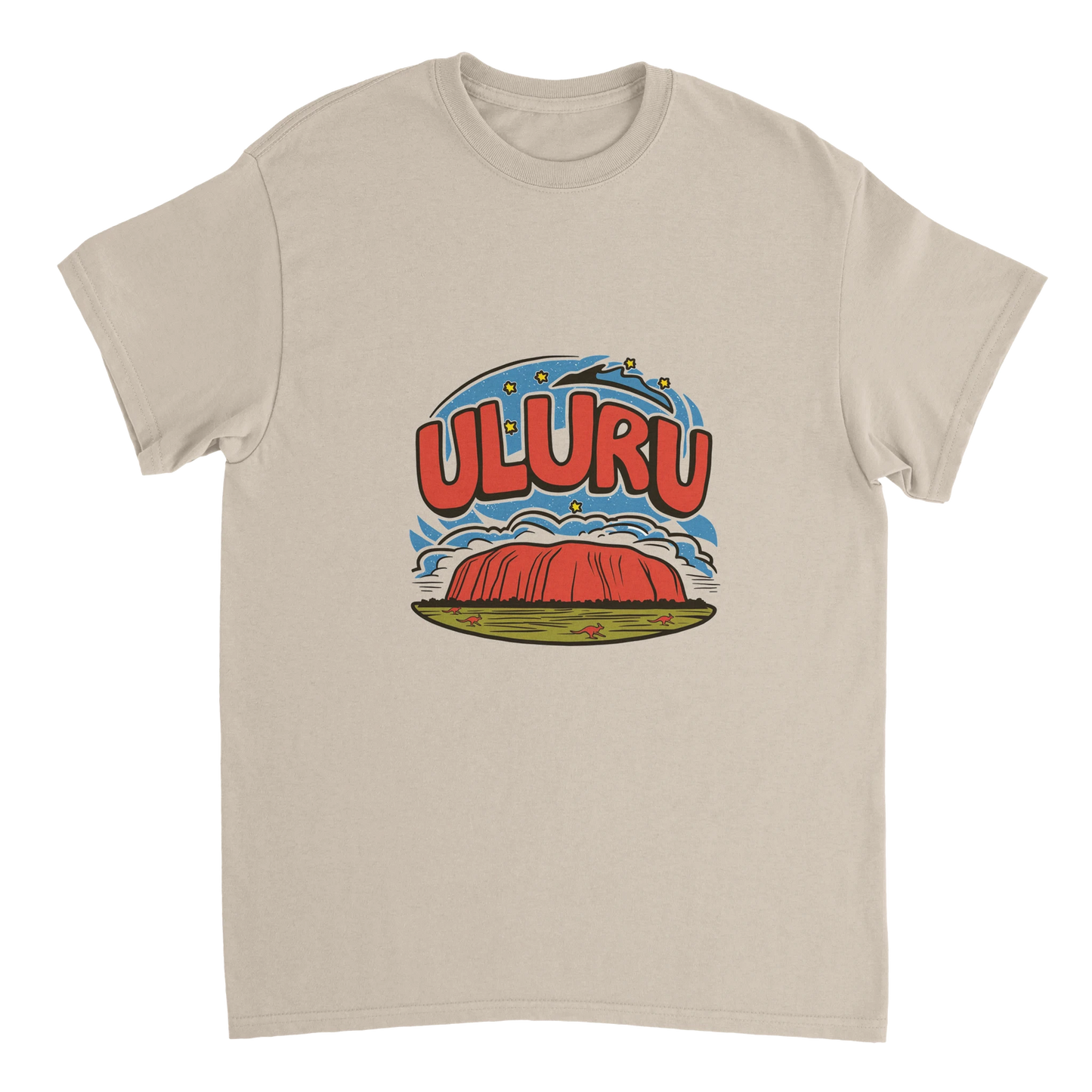 Uluru Australia Unisex Travel T-Shirt perfect for travelers and gift seekers