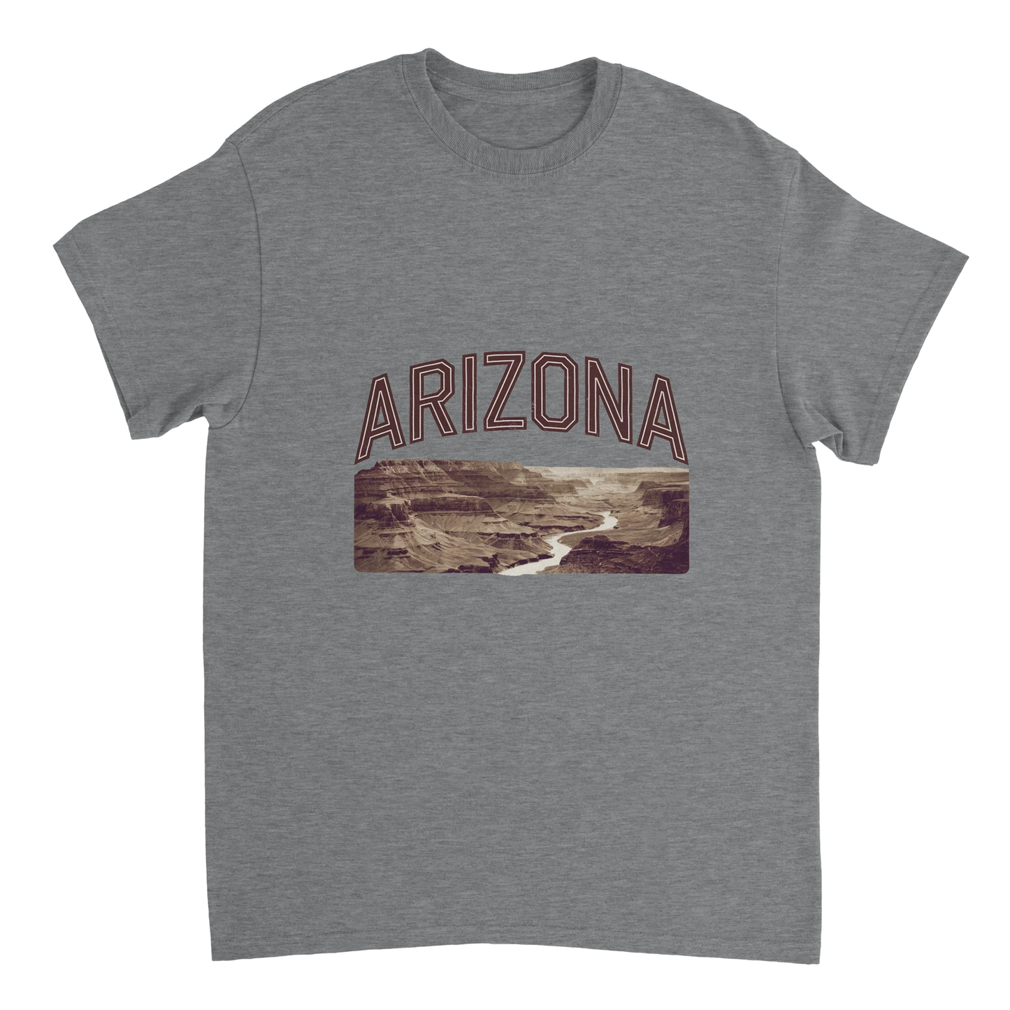 sport grey Arizona USA Unisex Travel T-Shirt perfect for travelers and gift seekers
