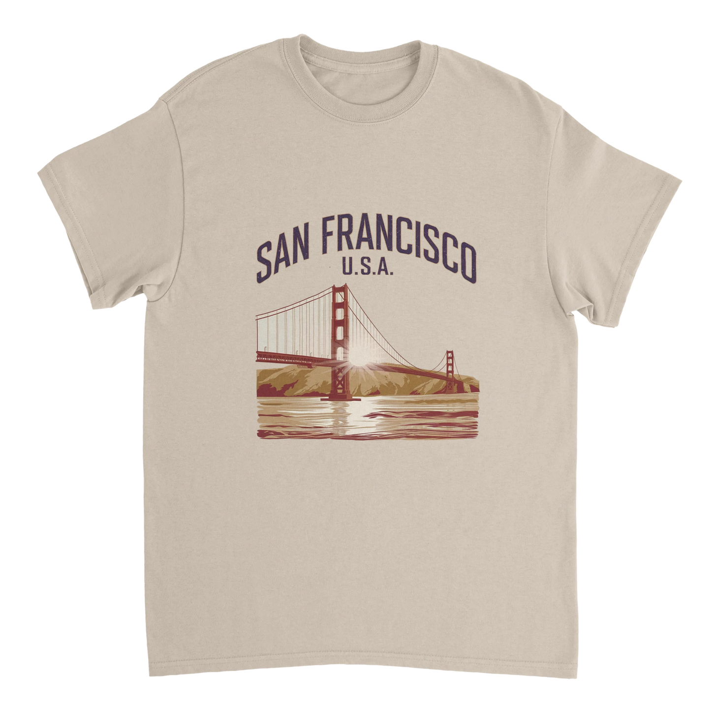 San Francisco USA Unisex Travel T-Shirt perfect for travelers and gift seekers