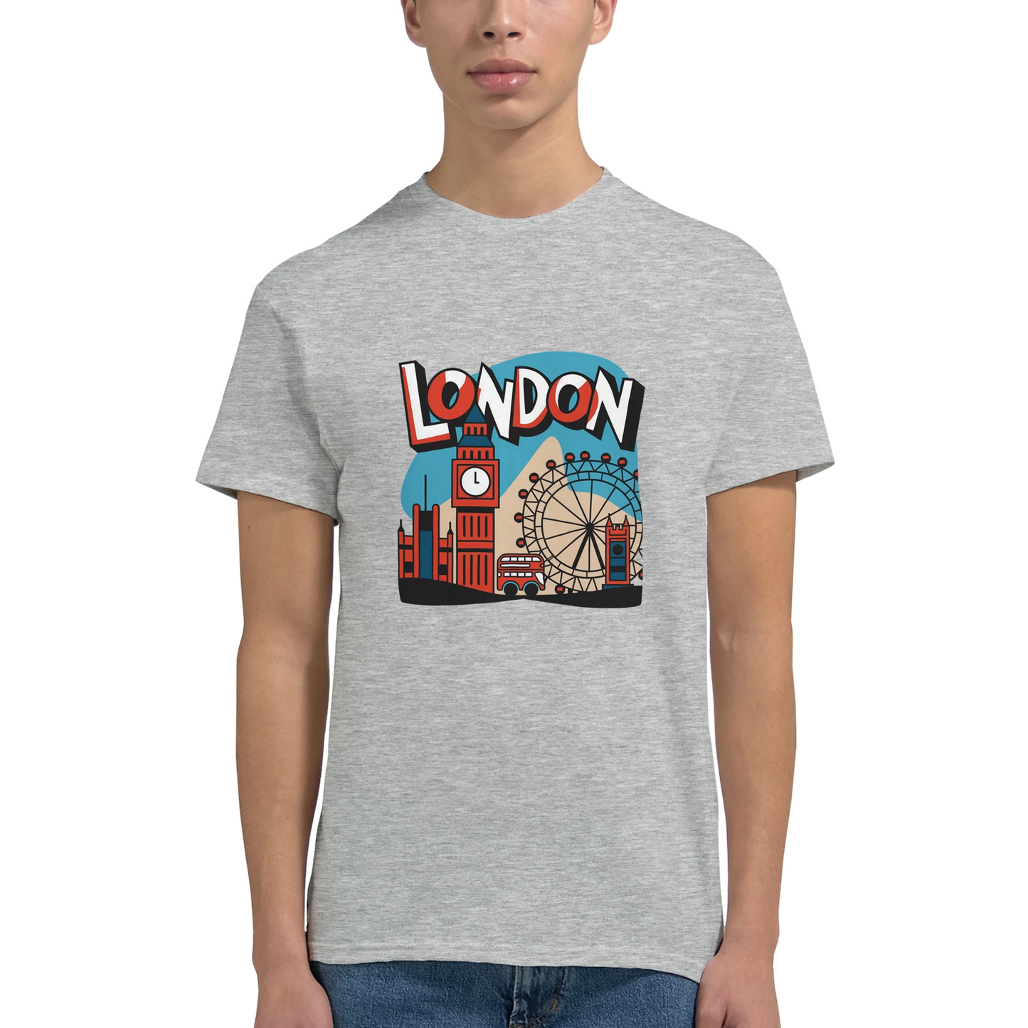 London England Unisex Travel T-Shirt perfect for travelers and gift seekers