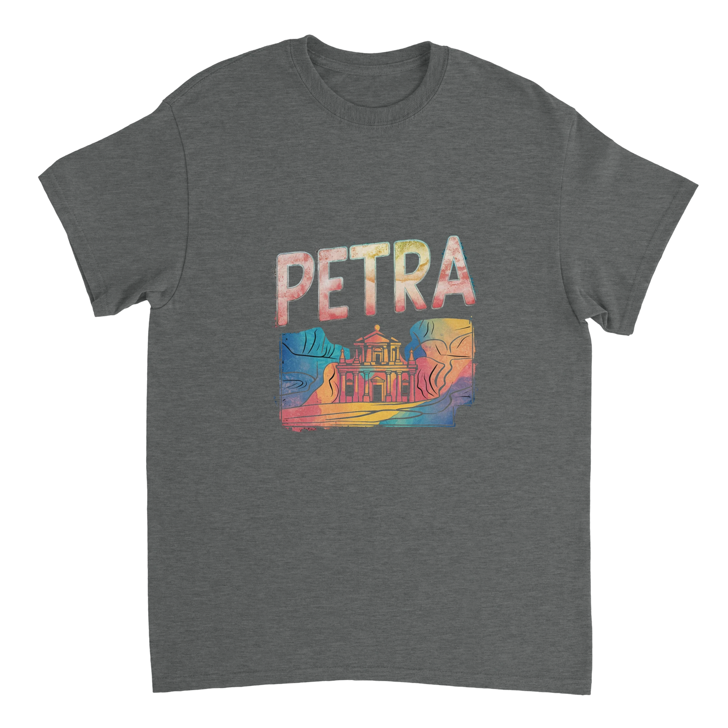 Petra Jordan Unisex Travel T-Shirt perfect for travelers and gift seekers