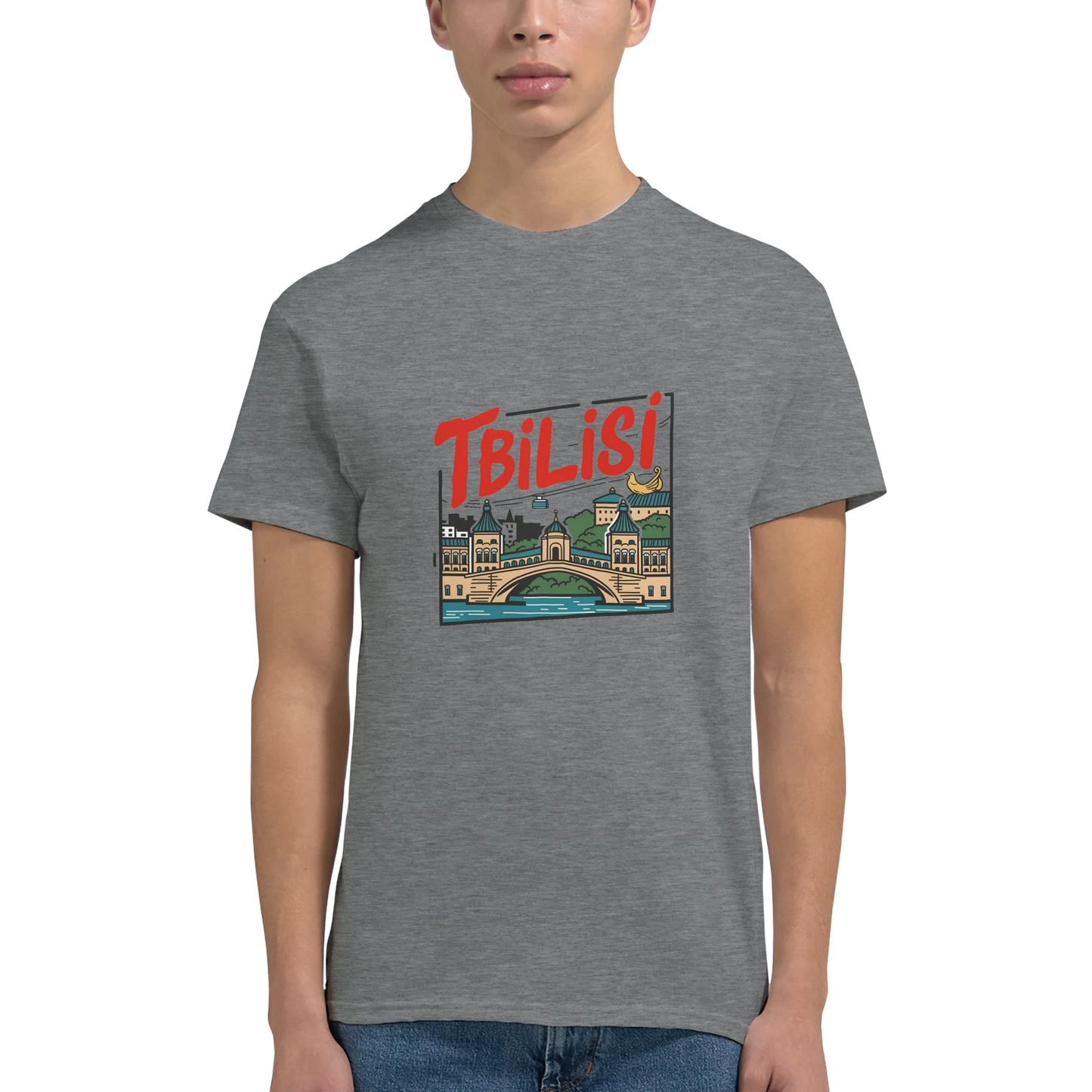 Tbilisi Georgia Unisex Travel T-Shirt perfect for travelers and gift seekers