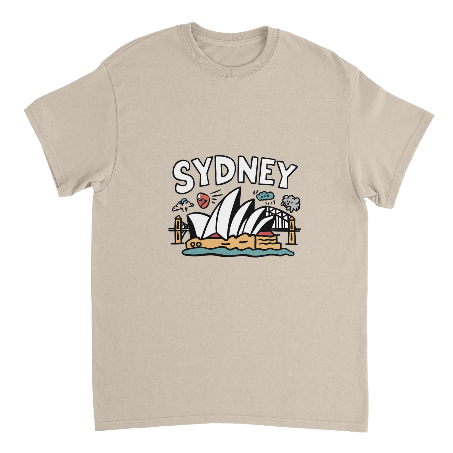 Sydney Australia Unisex Travel T-Shirt perfect for travelers and gift seekers