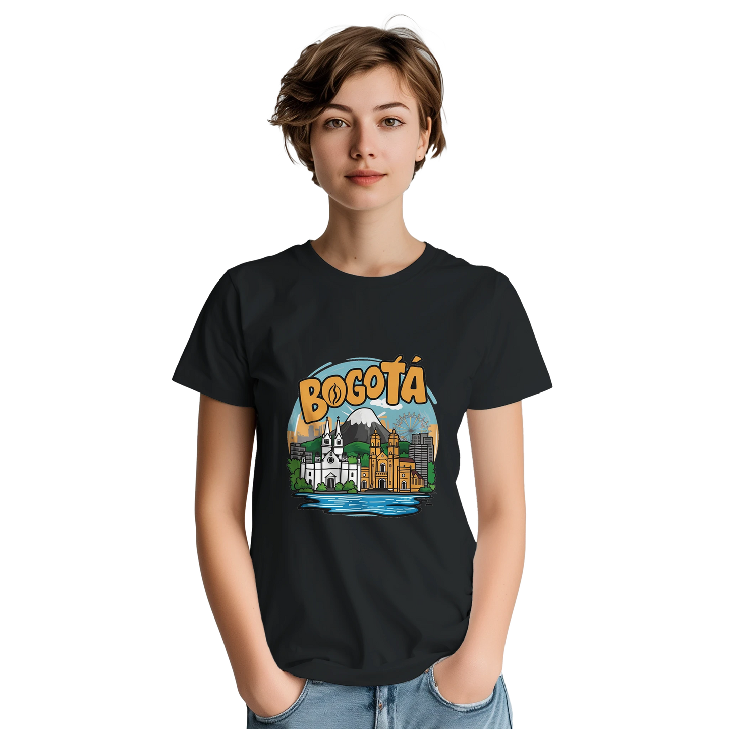 Bogotá Colombia Unisex Travel T-Shirt perfect for travelers and gift seekers