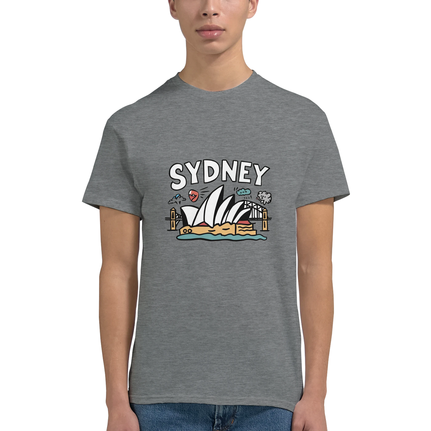 Sydney Australia Unisex Travel T-Shirt perfect for travelers and gift seekers