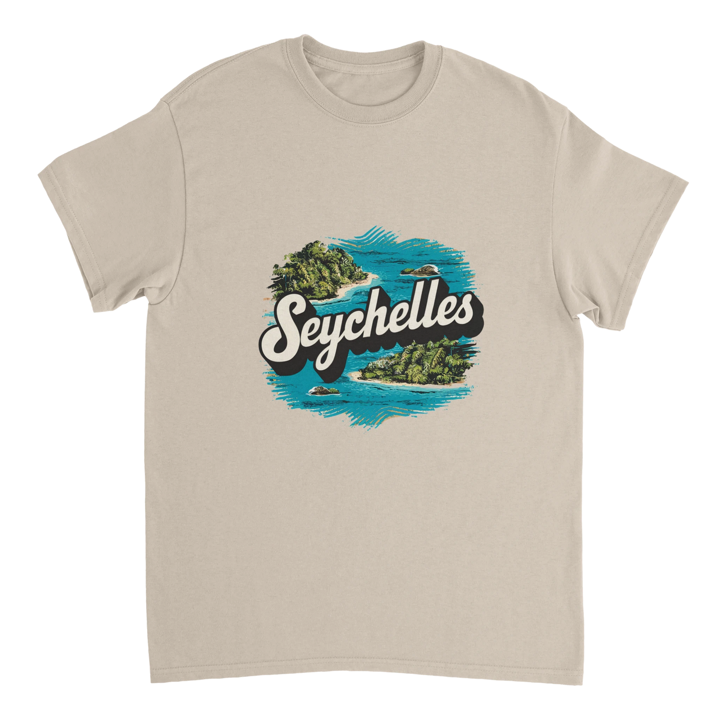 Seychelles Unisex Travel T-Shirt perfect for travelers and gift seekers