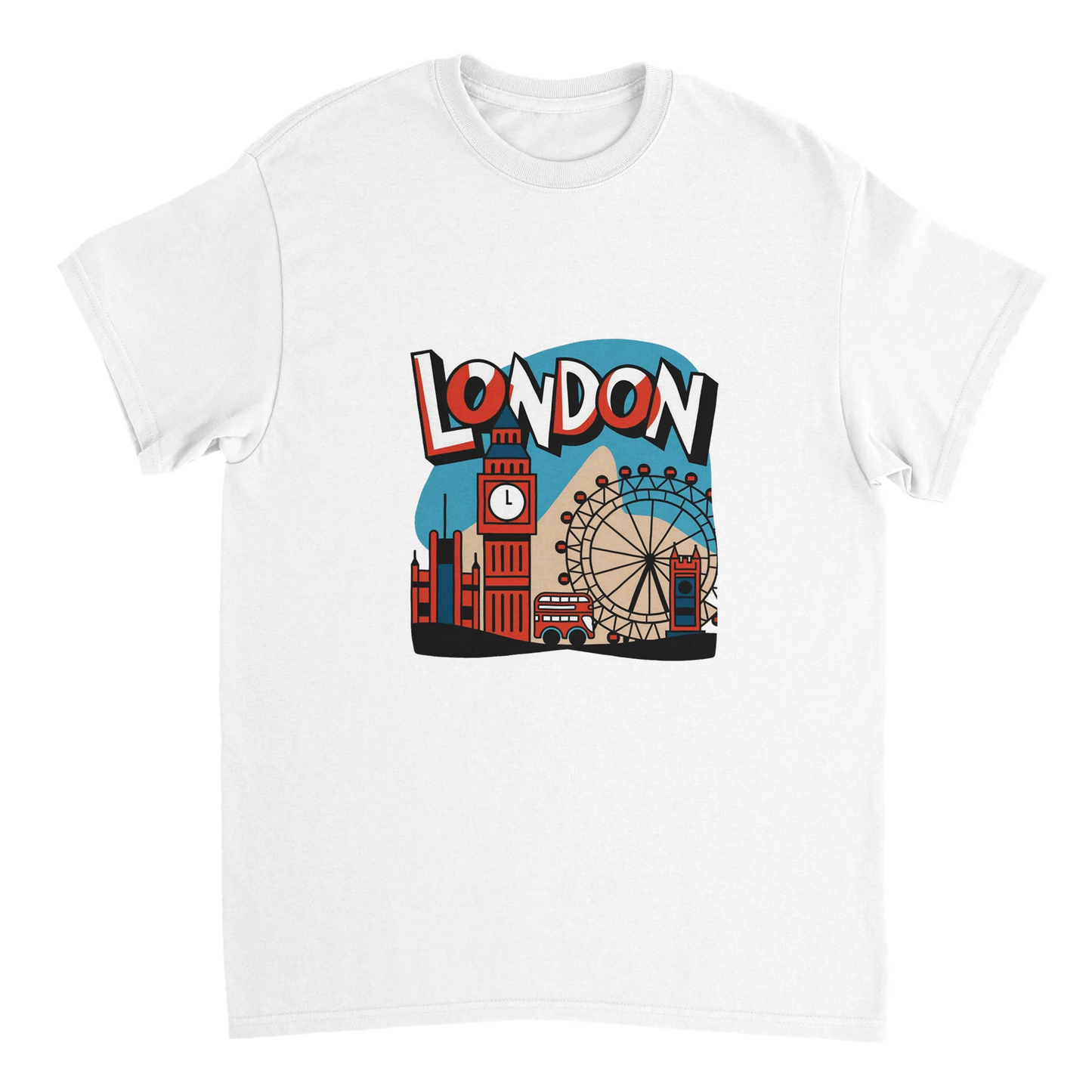 white London England Unisex Travel T-Shirt perfect for travelers and gift seekers