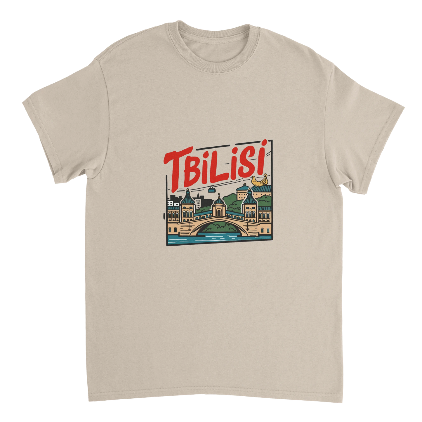 Tbilisi Georgia Unisex Travel T-Shirt perfect for travelers and gift seekers