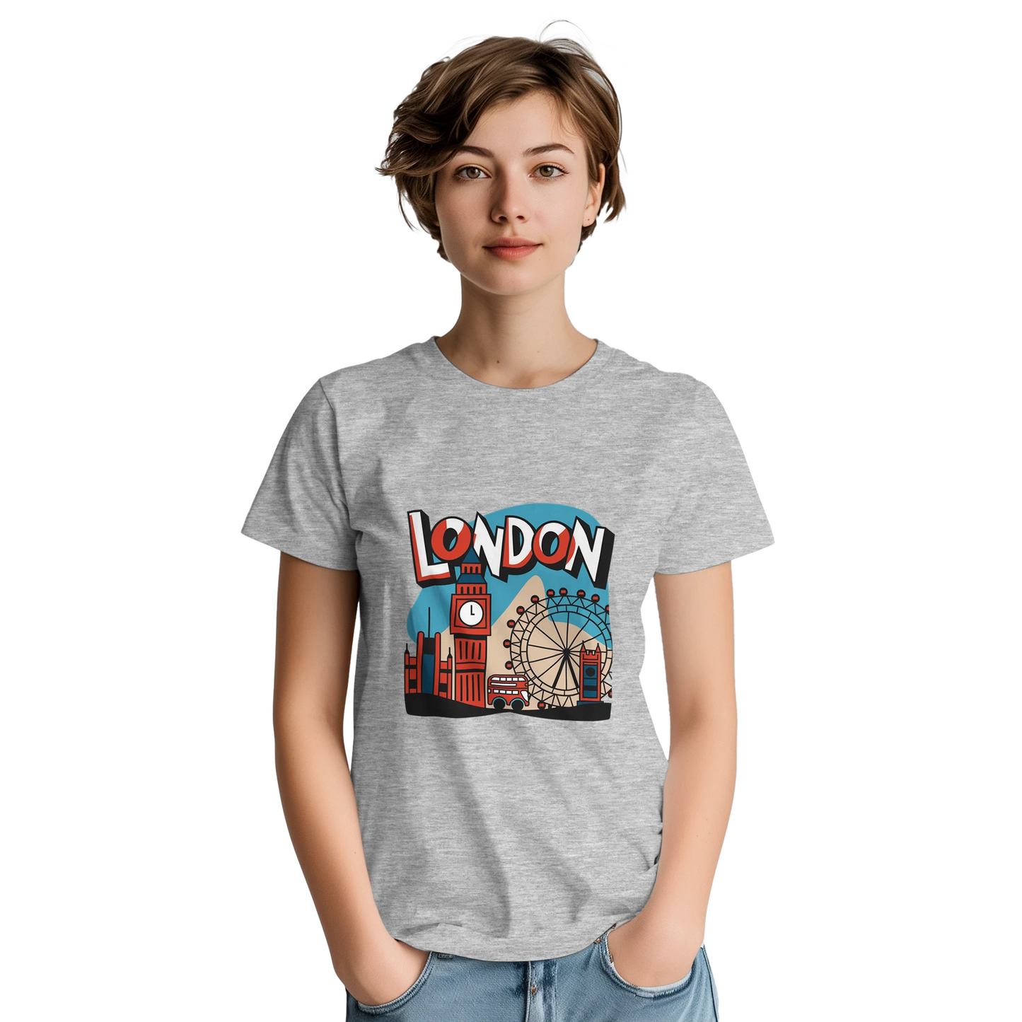 London England Unisex Travel T-Shirt perfect for travelers and gift seekers