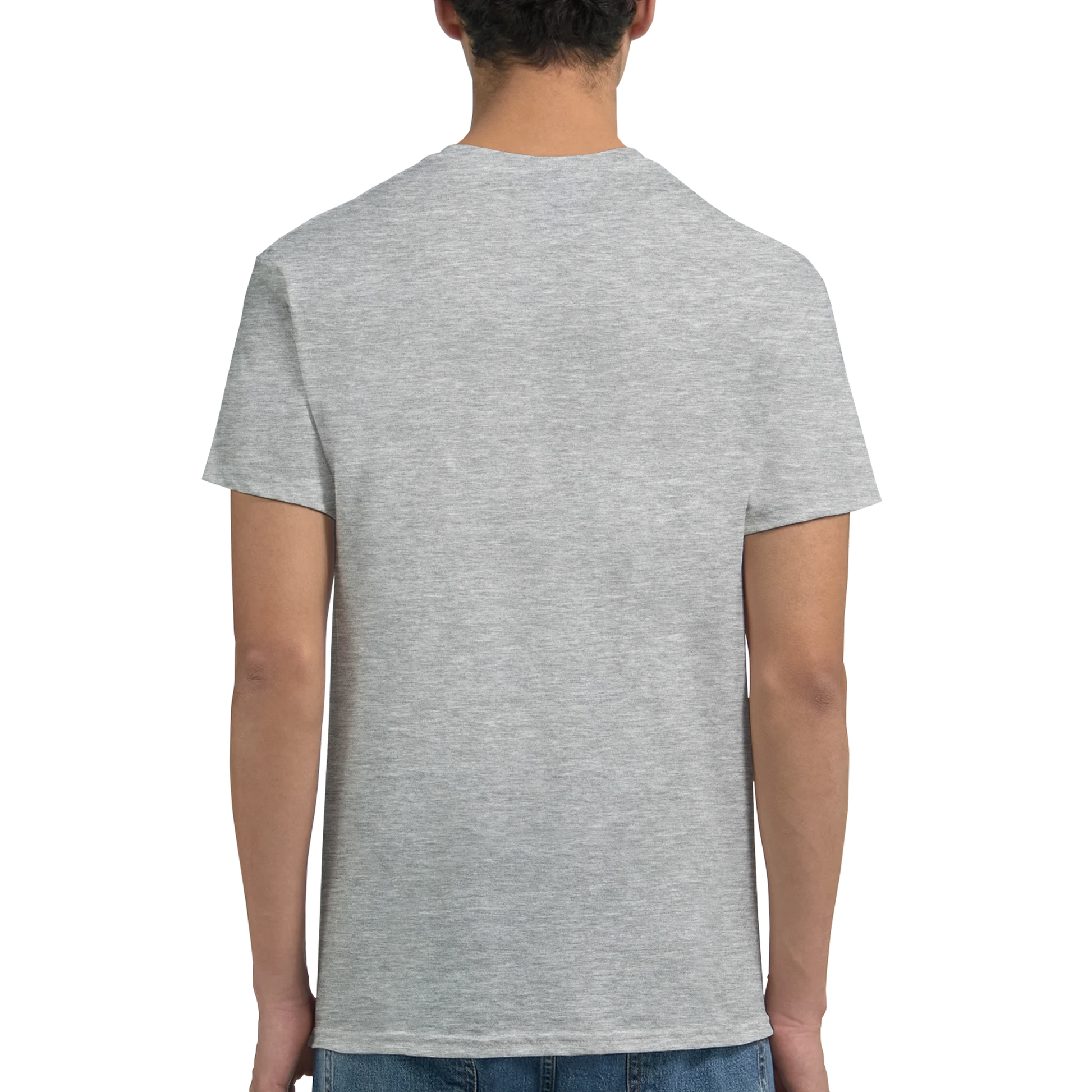 London England Unisex Travel T-Shirt featuring a man from the back perfect for travelers and gift seekers