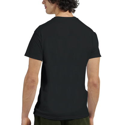 Aconcagua Argentina Unisex Travel T-Shirt featuring a man from the back perfect for travelers and gift seekers