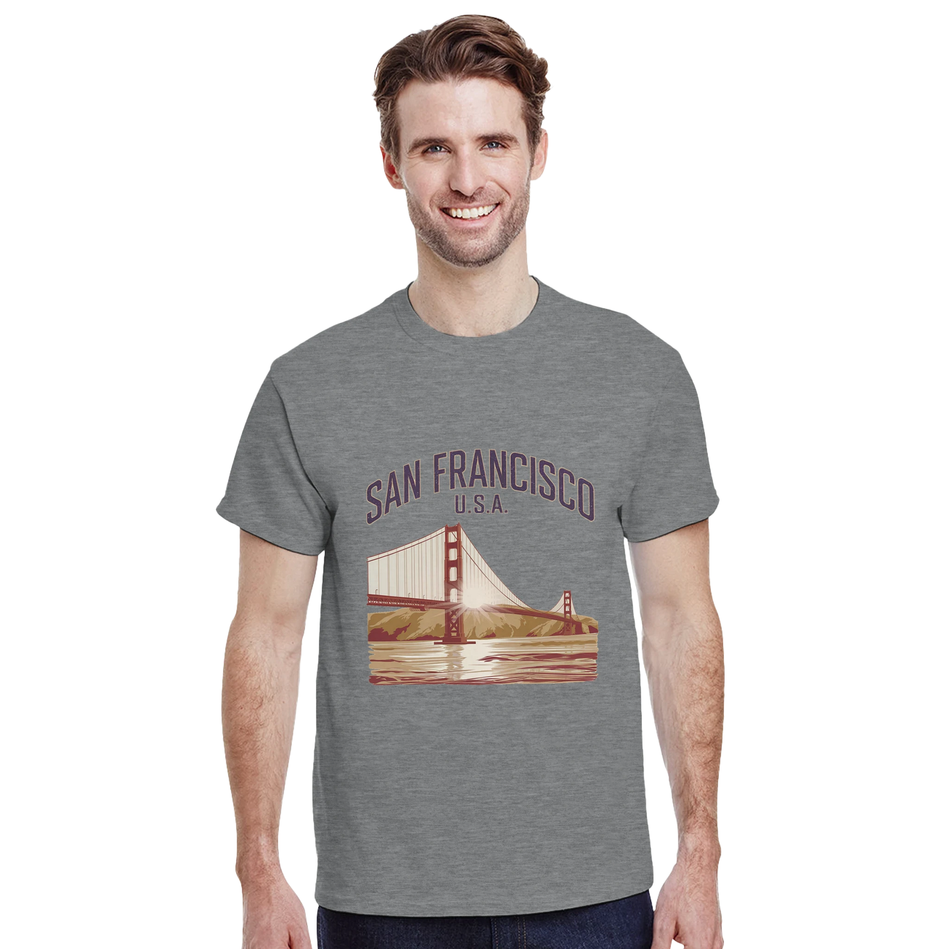 San Francisco USA Unisex Travel T-Shirt perfect for travelers and gift seekers