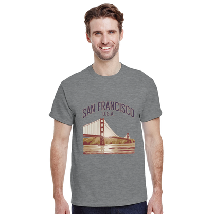 San Francisco USA Unisex Travel T-Shirt perfect for travelers and gift seekers