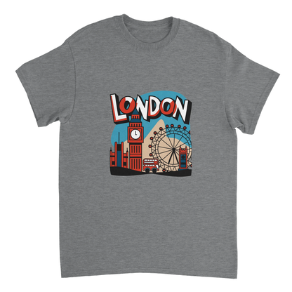 sport grey London England Unisex Travel T-Shirt perfect for travelers and gift seekers