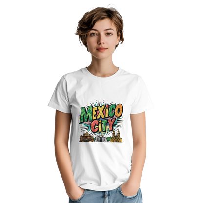 Mexico City Unisex Travel T-Shirt perfect for travelers and gift seekers