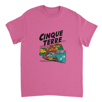 Cinque Terre Italy Unisex Travel T-Shirt perfect for travelers and gift seekers