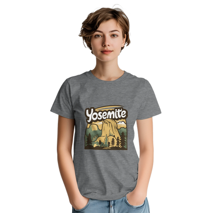 Yosemite USA Unisex Travel T-Shirt perfect for travelers and gift seekers