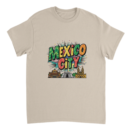 Mexico City Unisex Travel T-Shirt perfect for travelers and gift seekers