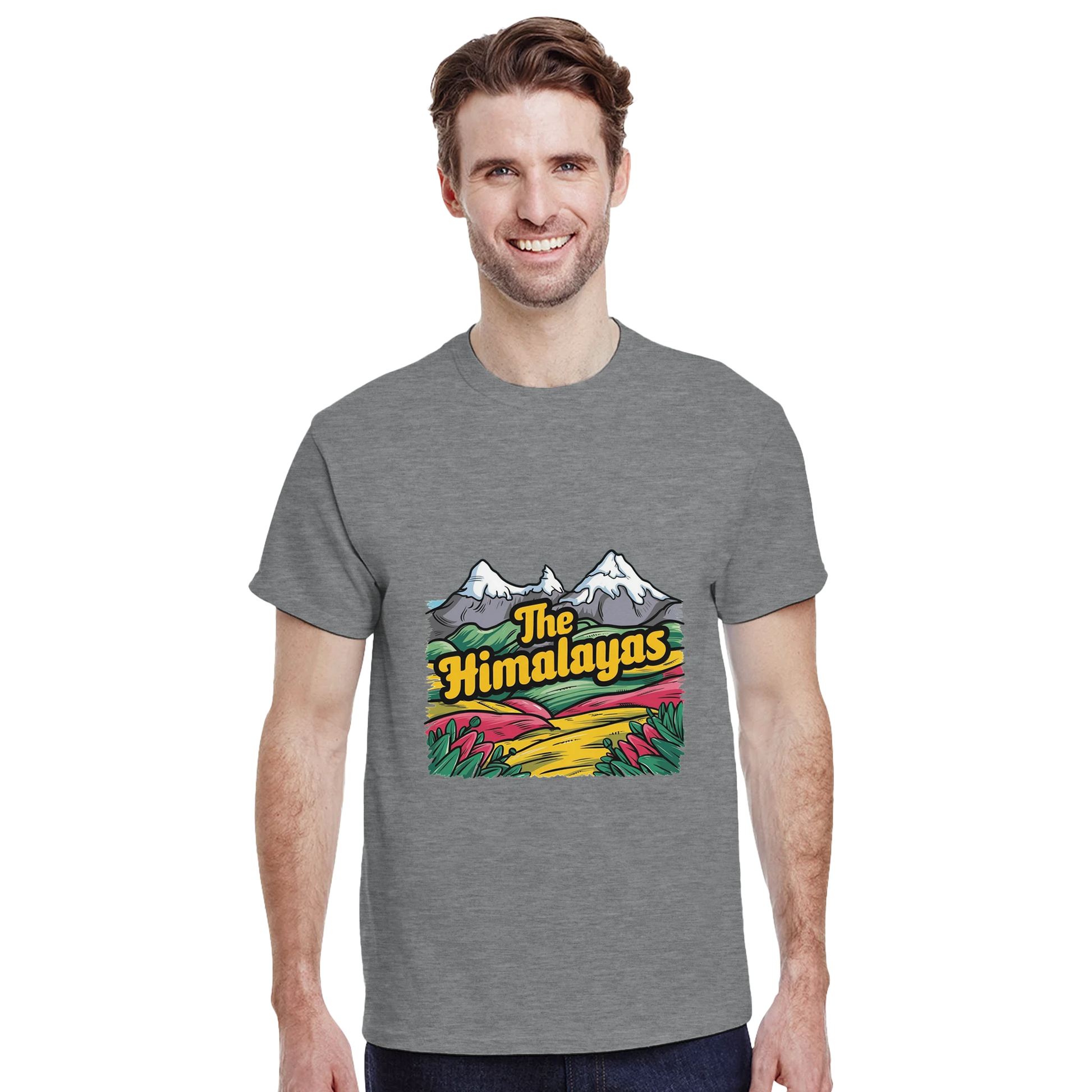 Himalayas Unisex Travel T-Shirt perfect for travelers and gift seekers