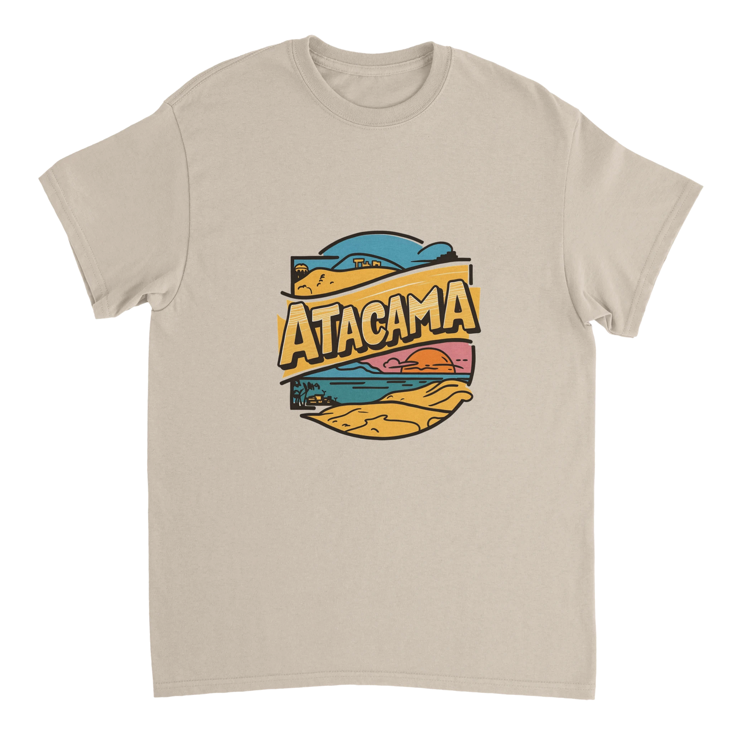 Atacama Chile Unisex Travel T-Shirt perfect for travelers and gift seekers