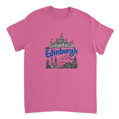 Edinburgh Scotland Unisex Travel T-Shirt perfect for travelers and gift seekers
