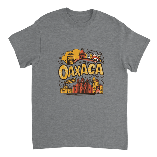 sport grey Oaxaca Mexico Unisex Travel T-Shirt perfect for travelers and gift seekers