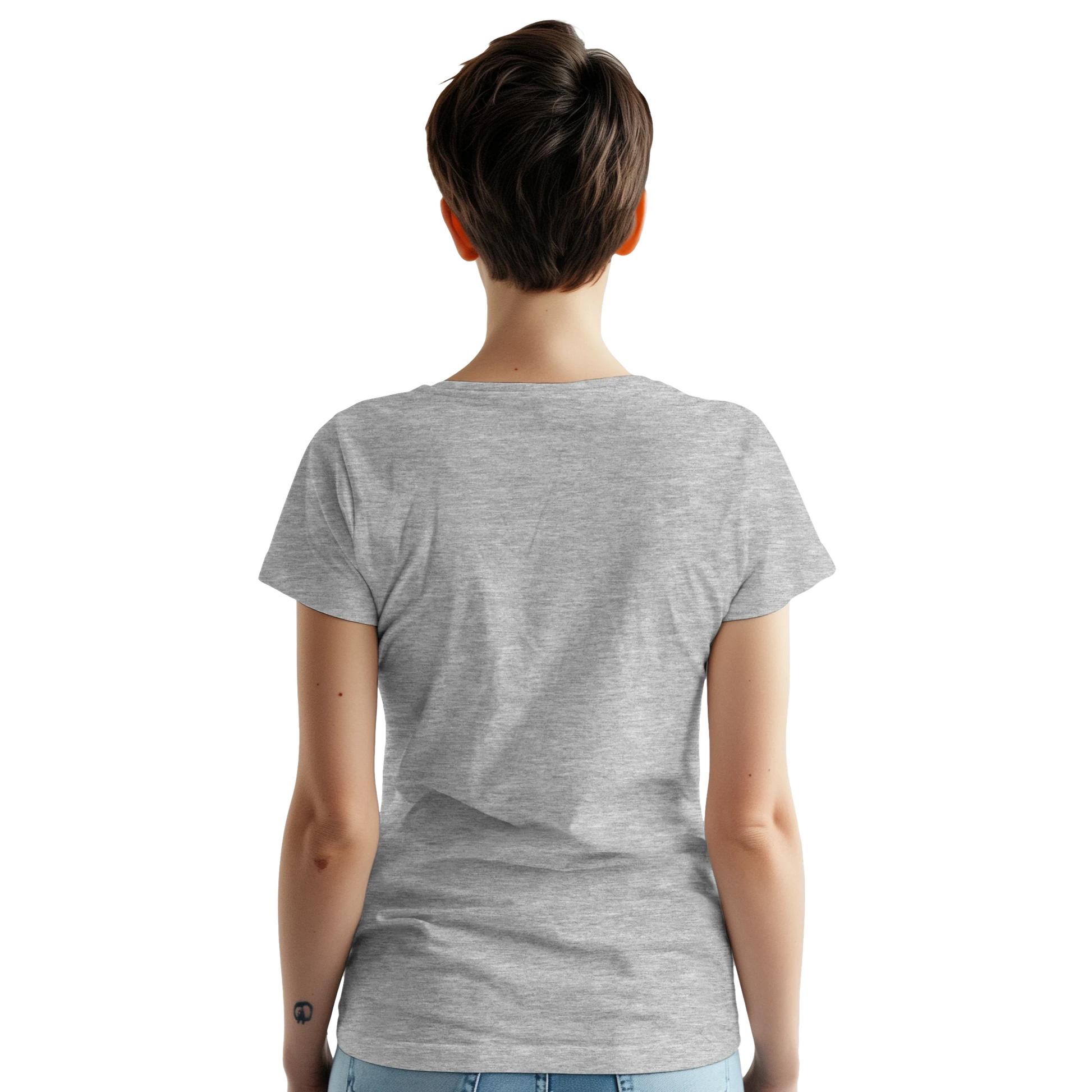 London England Unisex Travel T-Shirt featuring a person from the back perfect for travelers and gift seekers