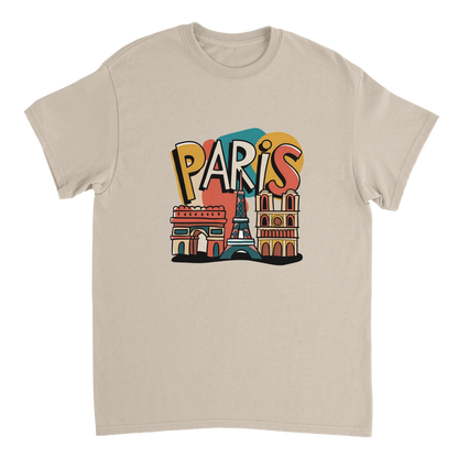 Paris France Unisex Travel T-Shirt perfect for travelers and gift seekers