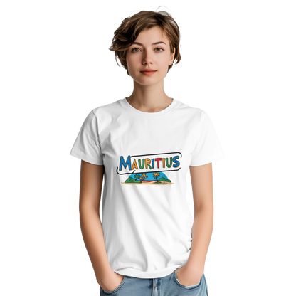 Mauritius Unisex Travel T-Shirt perfect for travelers and gift seekers