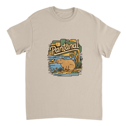 Pantanal Brazil Unisex Travel T-Shirt perfect for travelers and gift seekers
