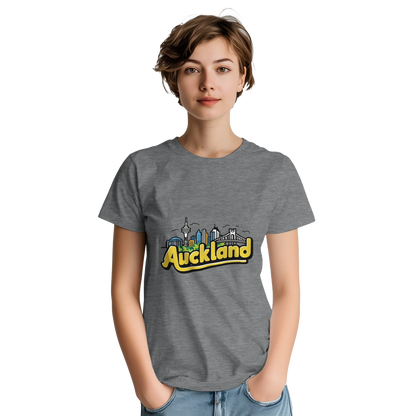 Auckland New Zealand Unisex Travel T-Shirt perfect for travelers and gift seekers