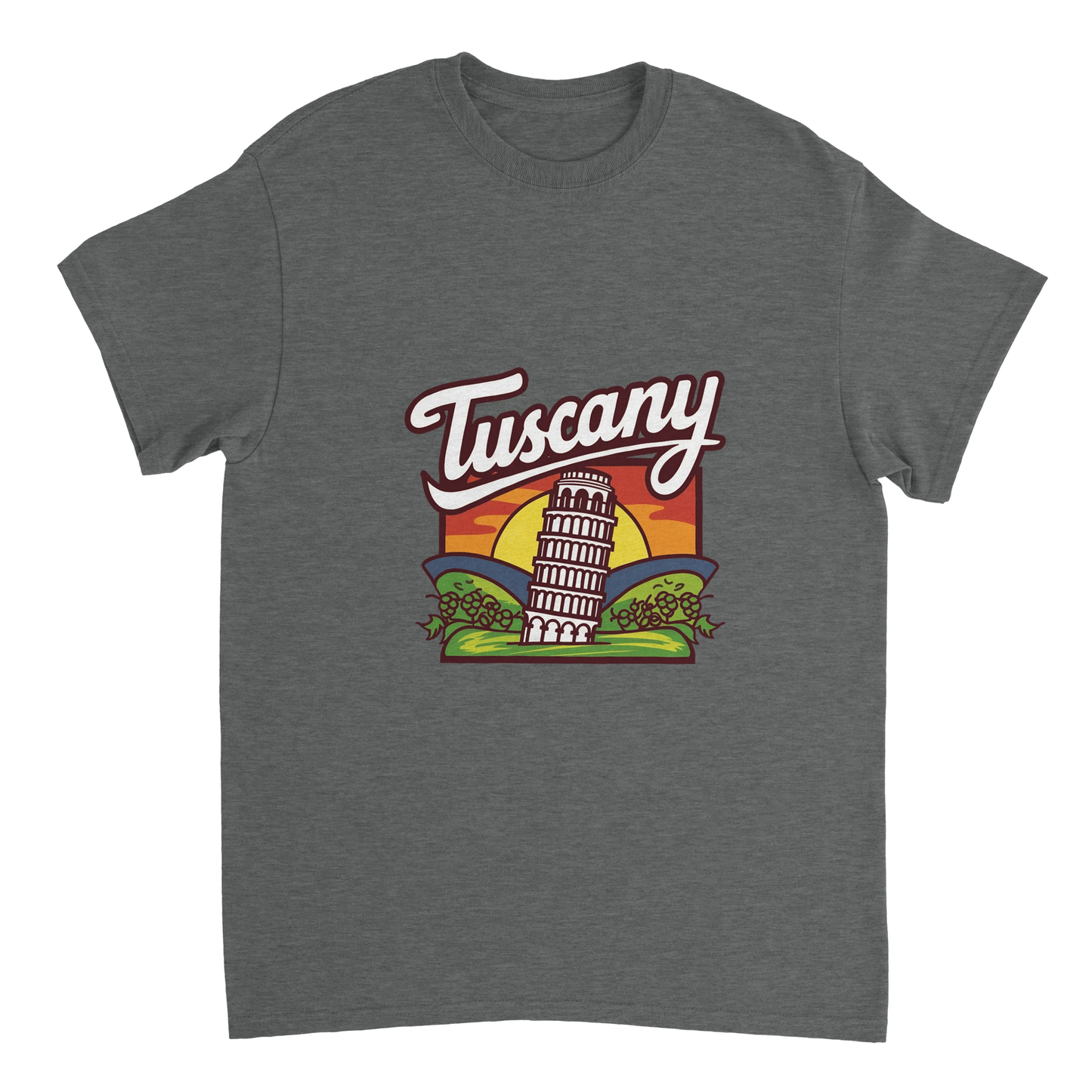 Tuscany Italy Unisex Travel T-Shirt perfect for travelers and gift seekers