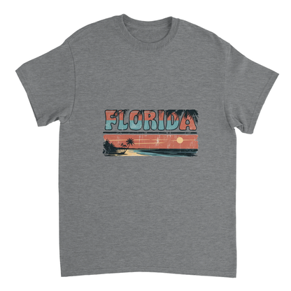 sport grey Florida USA Unisex Travel T-Shirt perfect for travelers and gift seekers