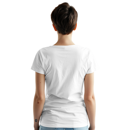 Amsterdam Netherlands Unisex Travel T-Shirt featuring a person from the back perfect for travelers and gift seekers