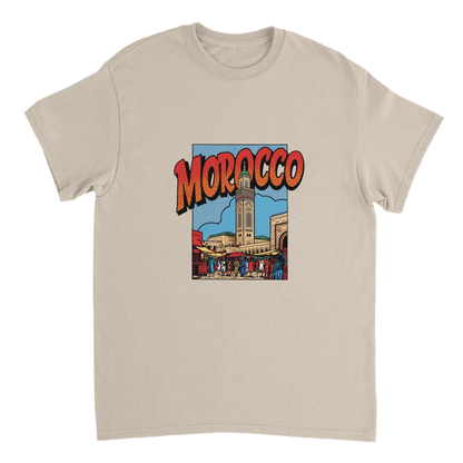 Morocco Unisex Travel T-Shirt perfect for travelers and gift seekers