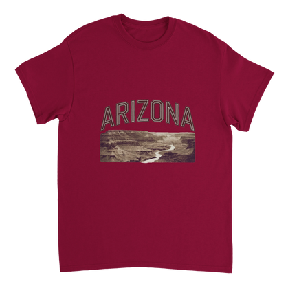 cardinal red Arizona USA Unisex Travel T-Shirt perfect for travelers and gift seekers