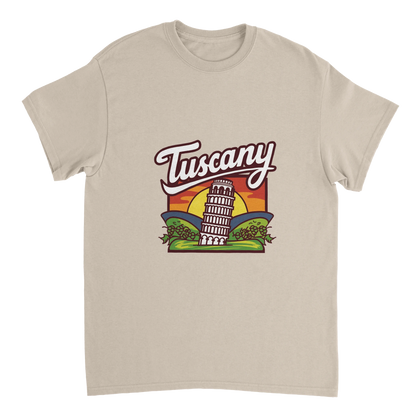 Tuscany Italy Unisex Travel T-Shirt perfect for travelers and gift seekers