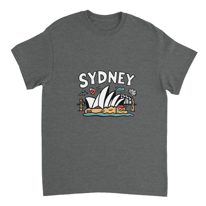 Sydney Australia Unisex Travel T-Shirt perfect for travelers and gift seekers