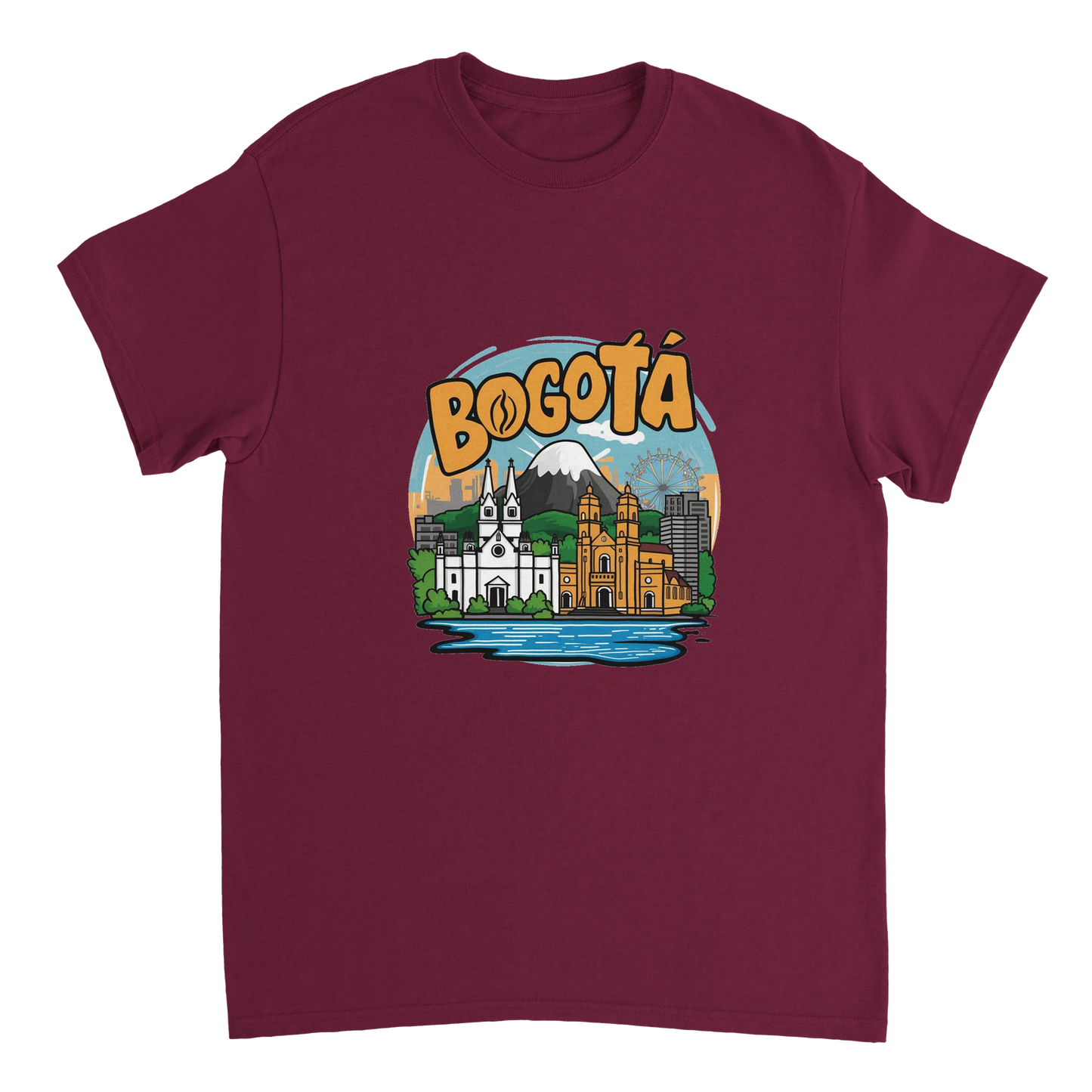 Bogotá Colombia Unisex Travel T-Shirt perfect for travelers and gift seekers